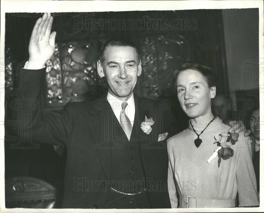 Press Photo  Labour winner of the North Lewisham,Neil McDermot - Historic Images