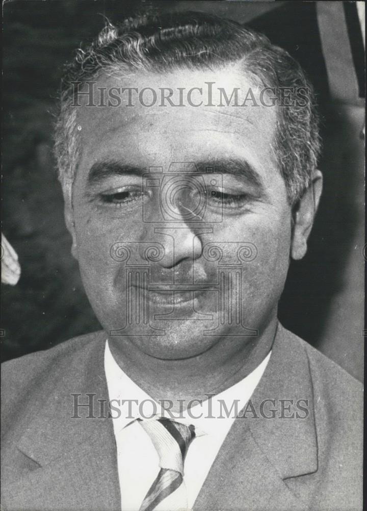 1961 Press Photo Dr. Erich Mende Victory Election Chairman Free Democratic Party - Historic Images