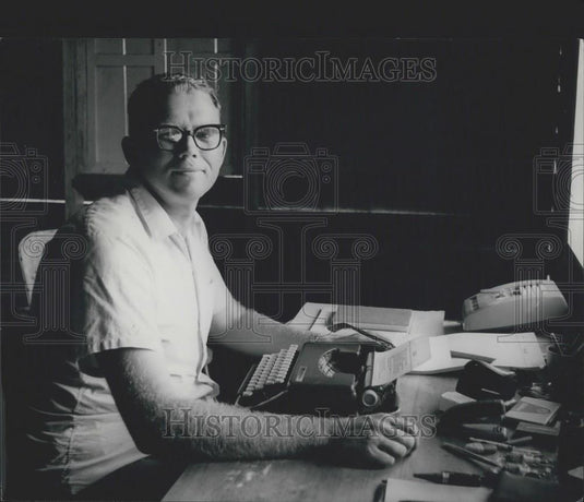 Press Photo W.M. Toynbee, Head Master of the Kelabit Higher Primary School - Historic Images