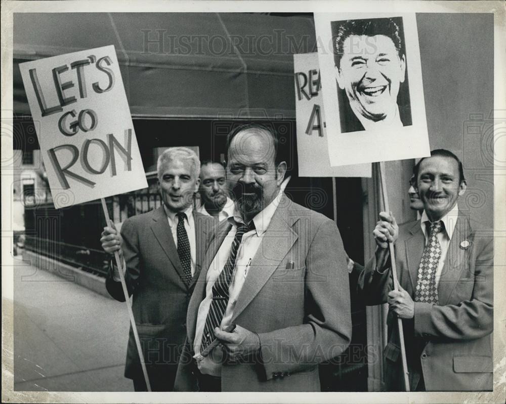 Press Photo Republicans Kick off unofficial start of Reagan reflection campaign - Historic Images