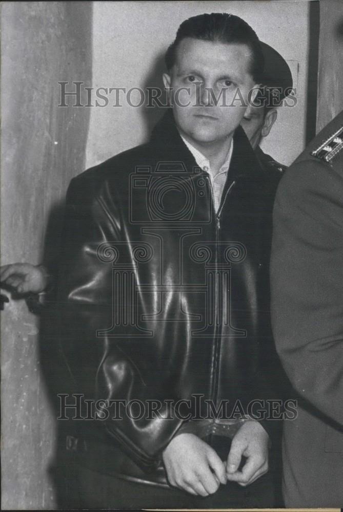 1966 Press Photo  "The Beast of Cologne" murderer Richard Ludwig Strack - Historic Images
