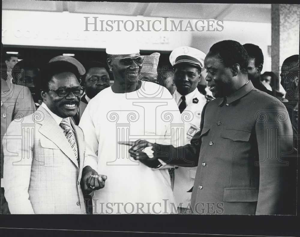 Press Photo West African leaders at OAU meeting in Liberia - Historic Images