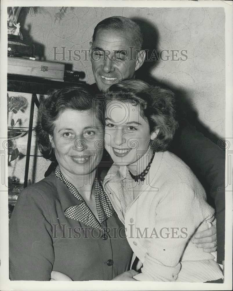 1956 Press Photo Lanette Miles Runaway Teen - Historic Images