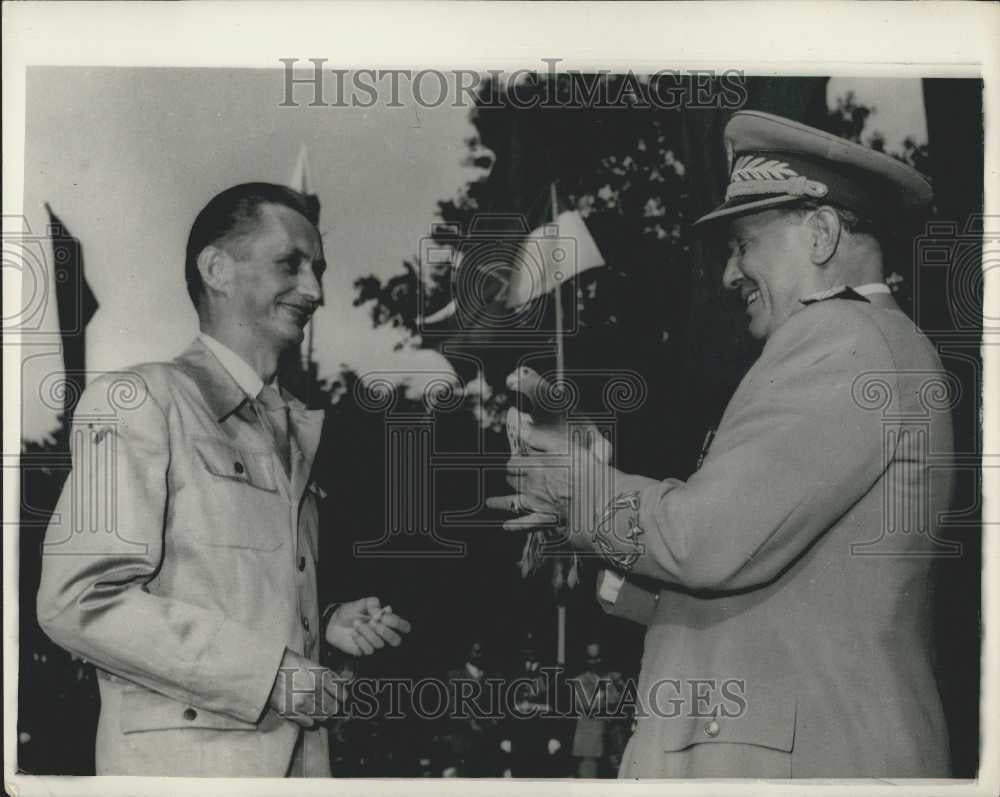 1956 Press Photo President Tito&#39;s Birthday Celebrations - Historic Images