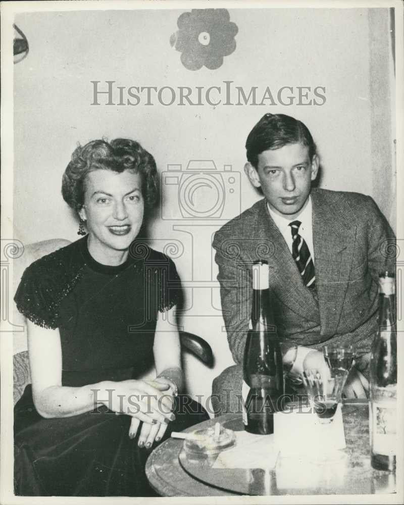 1955 Press Photo The Duke of Kent On Holiday - Historic Images