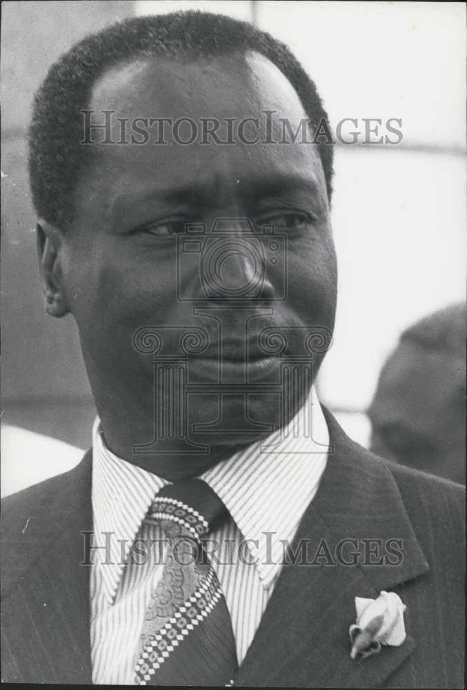 Press Photo Daniel Torotich Arap Moi Vice President Kenya - Historic Images