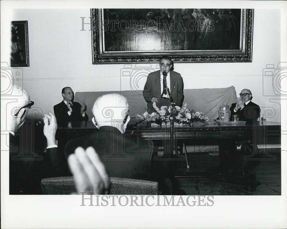 1972 Press Photo Edward Teller Nuclear Scientist &amp; Professor at Berkley - Historic Images