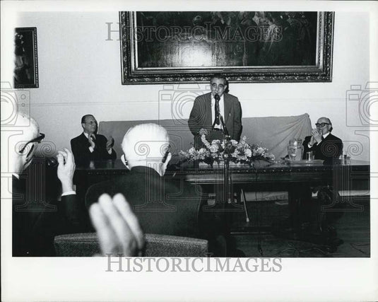 1972 Press Photo Edward Teller Nuclear Scientist & Professor at Berkley - Historic Images