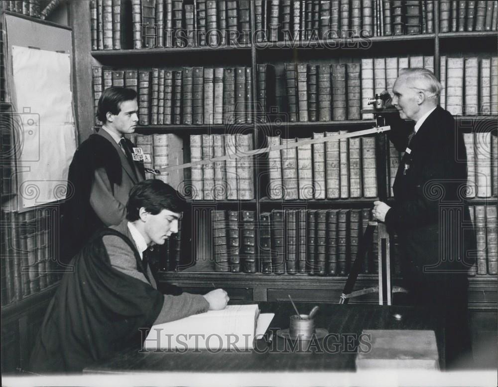 1967 Press Photo Press Day, Trinity College, Cambridge - Historic Images