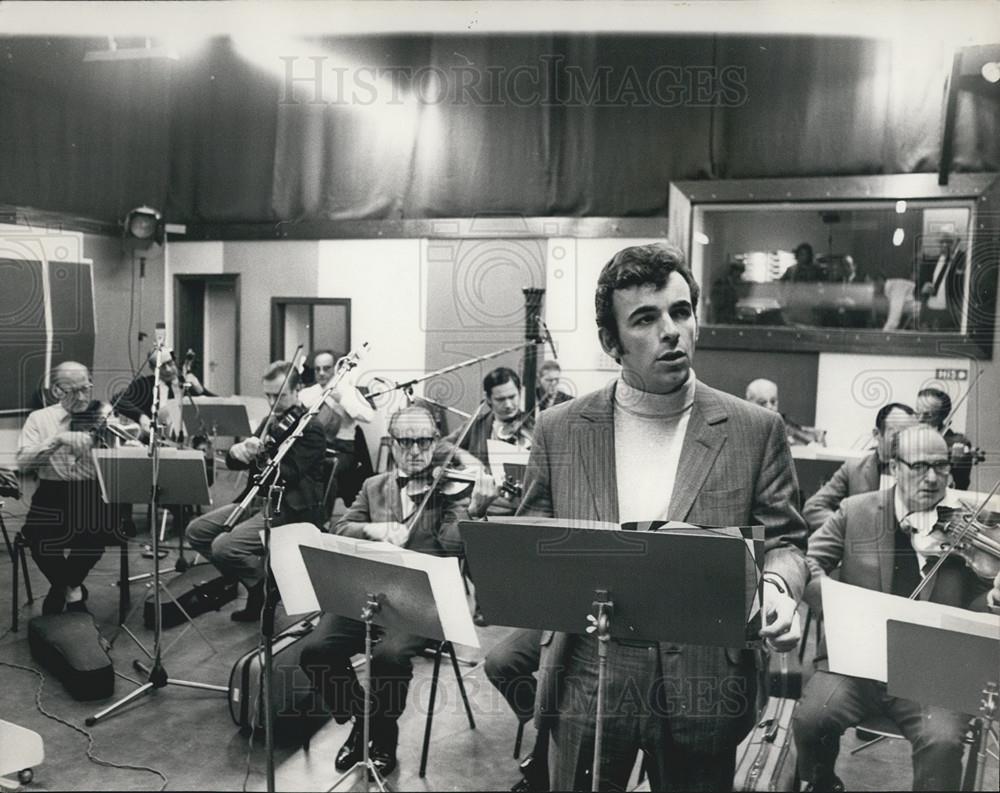 1970 Press Photo Golf Ace Tony Jacklin Takes To Singing-Wessex Sound Studios - Historic Images