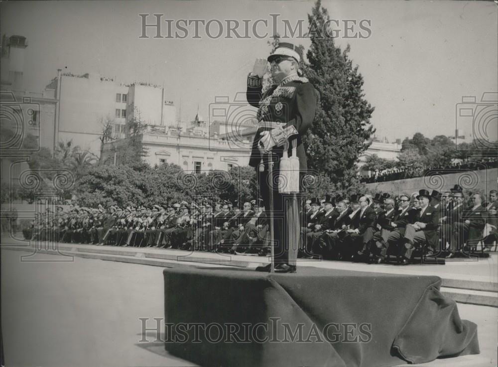 1970 Press Photo The Victory Mc Spandidakis  at the funereal of the late ministe - Historic Images