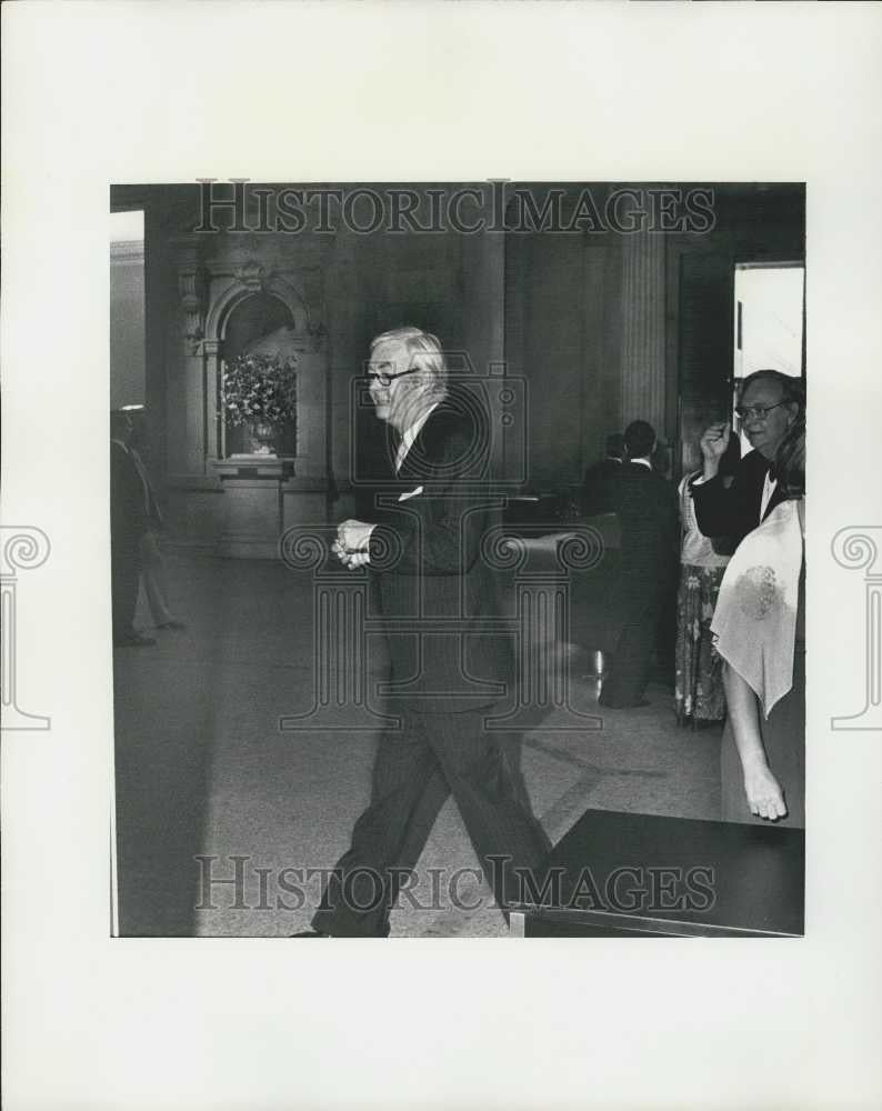 1979 Press Photo New York's Junior Senator Daniel Particj Mcynihan - Historic Images