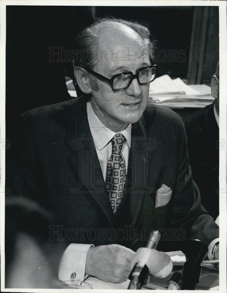 1973 Press Photo Jack Lynch, Prime Minister of Eire during campaign - Historic Images