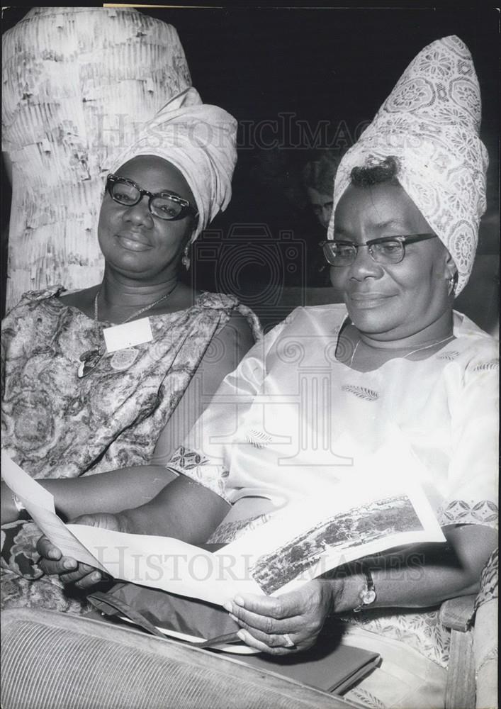 1970 Press Photo World Congress Women Alliance Homburg Members - Historic Images