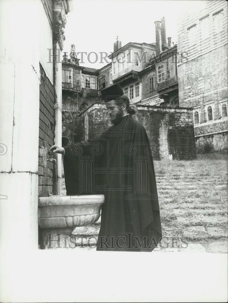 Press Photo Athenos Monks - Historic Images