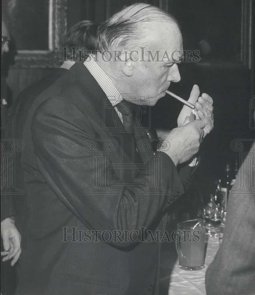 1976 Press Photo Lord Ryder Attends Newspaper Society Lunch at Stationers - Historic Images
