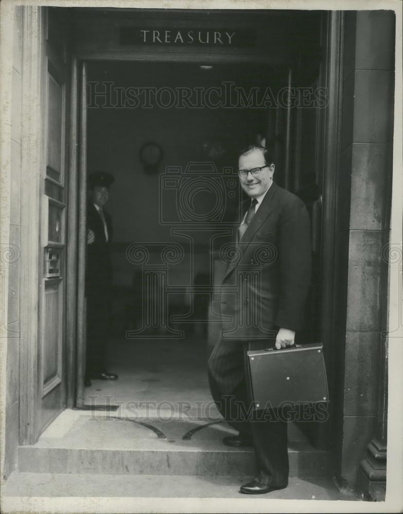 Press Photo Chancellor of the Exchequer ,Mr. Reginald Maudling - Historic Images