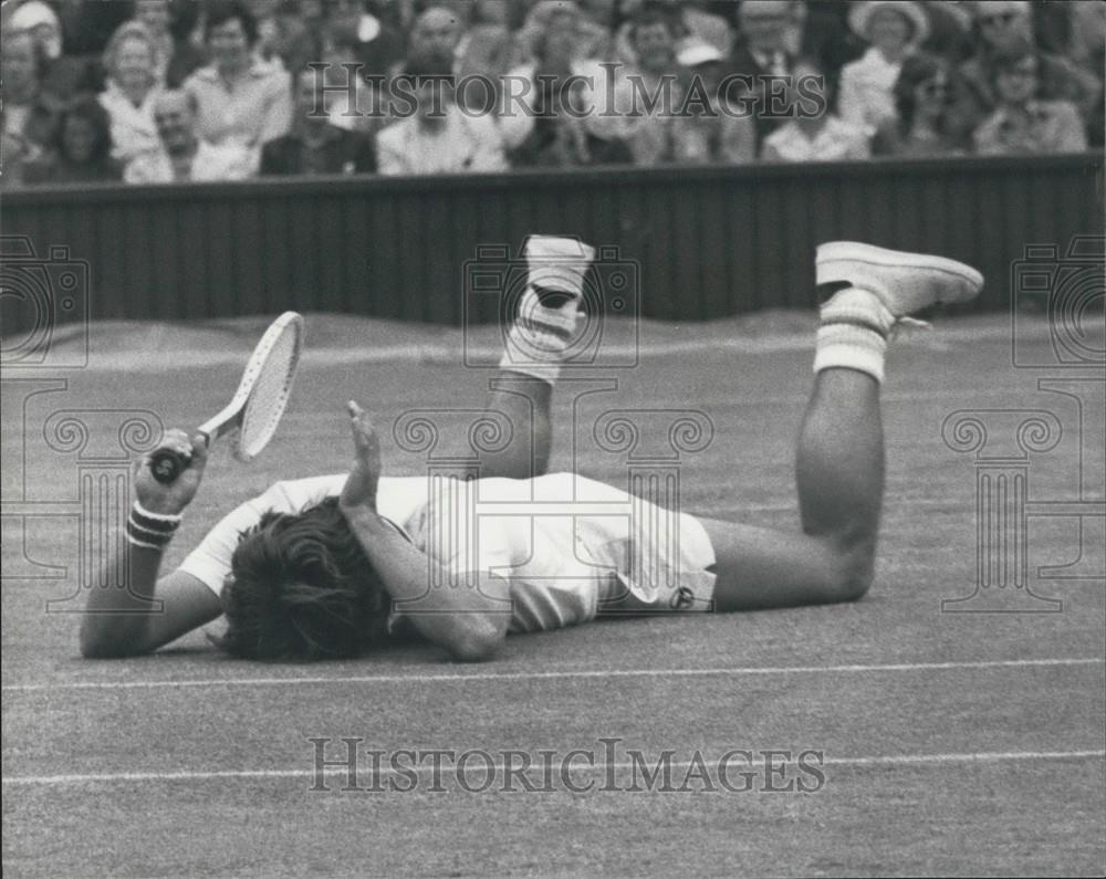 1974 Press Photo J Kodes, Wimbledon Tennis Championship - Historic Images