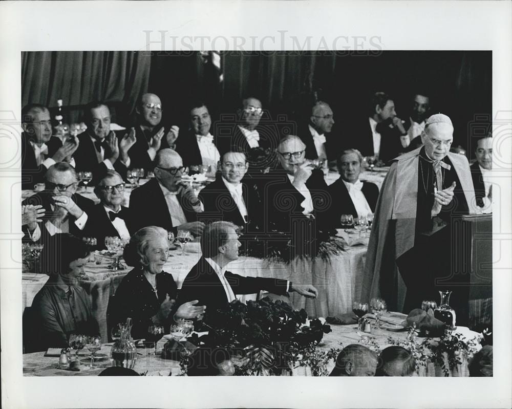 1976 Press Photo Alfred Smith Foundation Inc Annual Dinner Attendees Gaisman - Historic Images