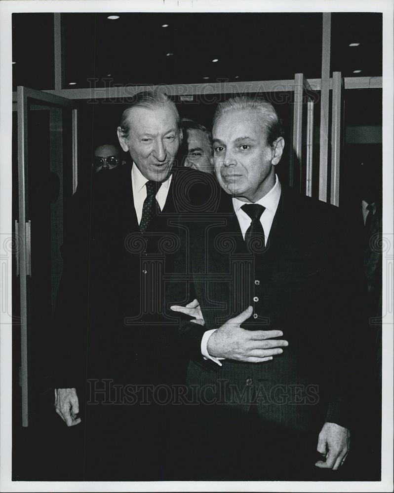 1981 Press Photo Javier Perez de Cuellar - Historic Images