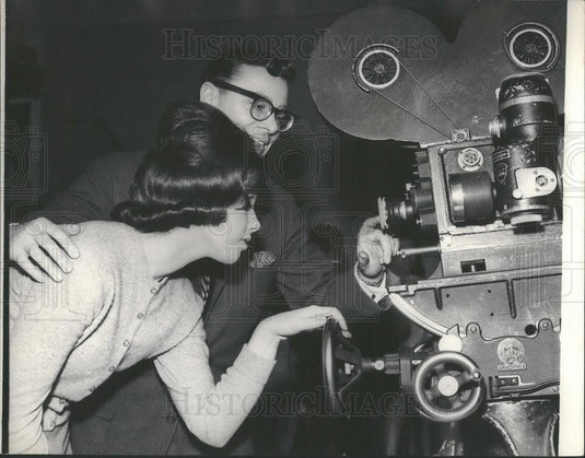 1963 Press Photo Caroline Maudling, Daughter of Chancellor of the Exchequer - Historic Images