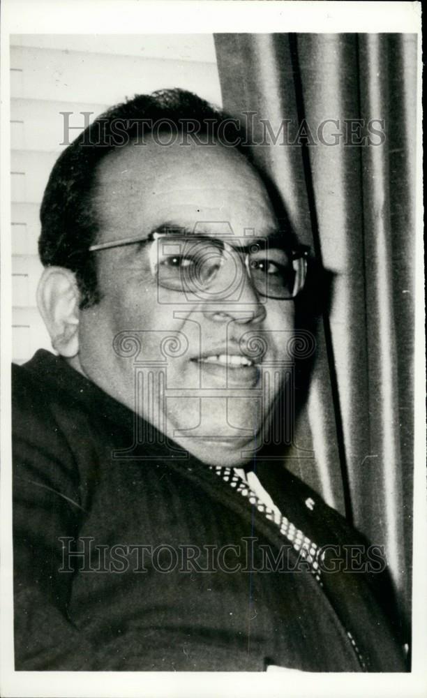 1970 Press Photo Foreign Minister, Mr. Mohamad Masmoundi - Historic Images