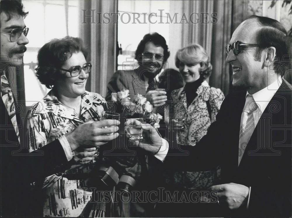 1976 Press Photo Furgler Elected President of Switzerland - Historic Images