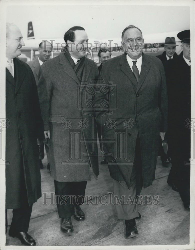 1962 Press Photo Sir Roy Welensky Prime Minister Central African Federation - Historic Images