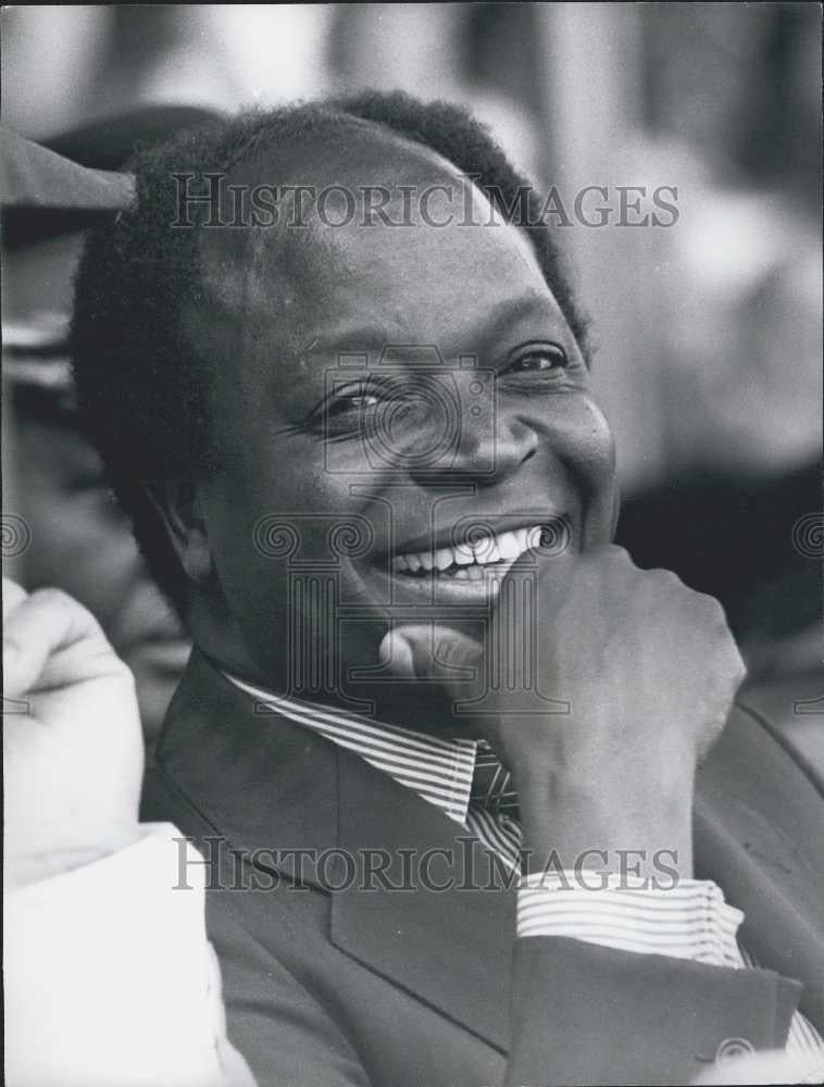 Press Photo Mwai Kibaki Vice President &amp; Minister For Finance of Kenya - Historic Images