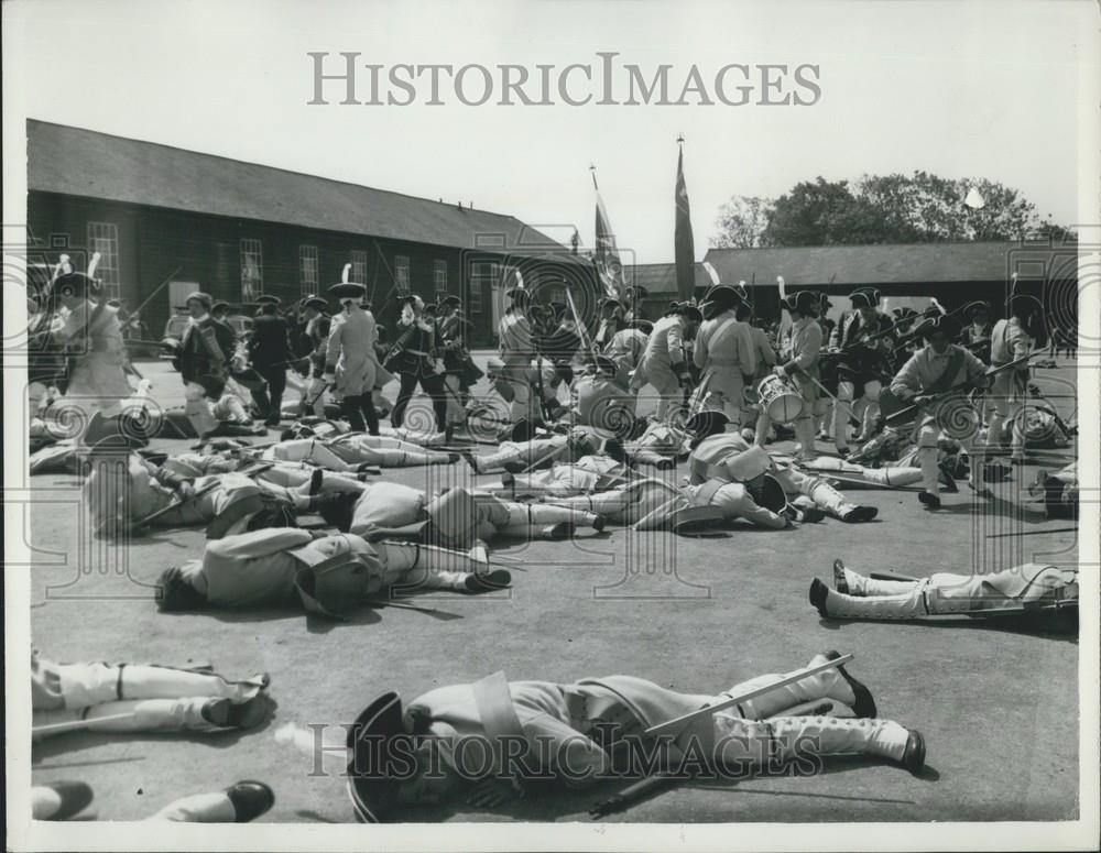 1959 Press Photo Royal Sussex Regiment will re-enact The Battle Of Quebec - Historic Images