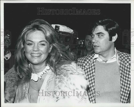 1973 Press Photo Diane Cannon.
Rex Reed,actors - Historic Images