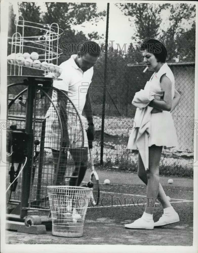 1961 Press Photo Princess Soraya of Persia - Historic Images