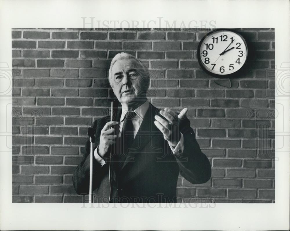 1976 Press Photo Presidential Candidate Independent Party Eugene McCarthy - Historic Images