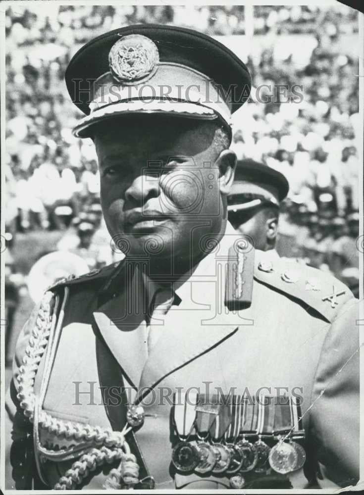 Press Photo Mulinge Kenys - CHief of General Staff Gen. Mulinge - Historic Images