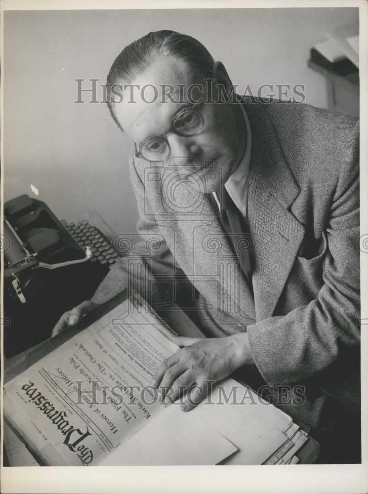 Press Photo Director Dr. Kock Peter Minuit File Wesel Germany - Historic Images