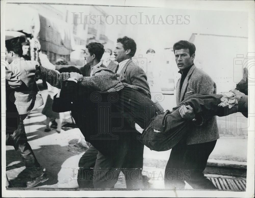 Press Photo Anti-Government Demonstration In Athens - Historic Images