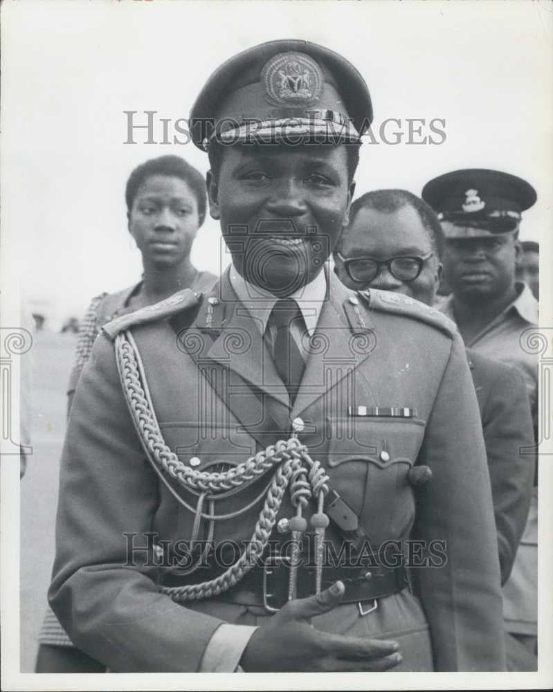 1973 Press Photo General Yakubu Gowon,of Nigeria - Historic Images