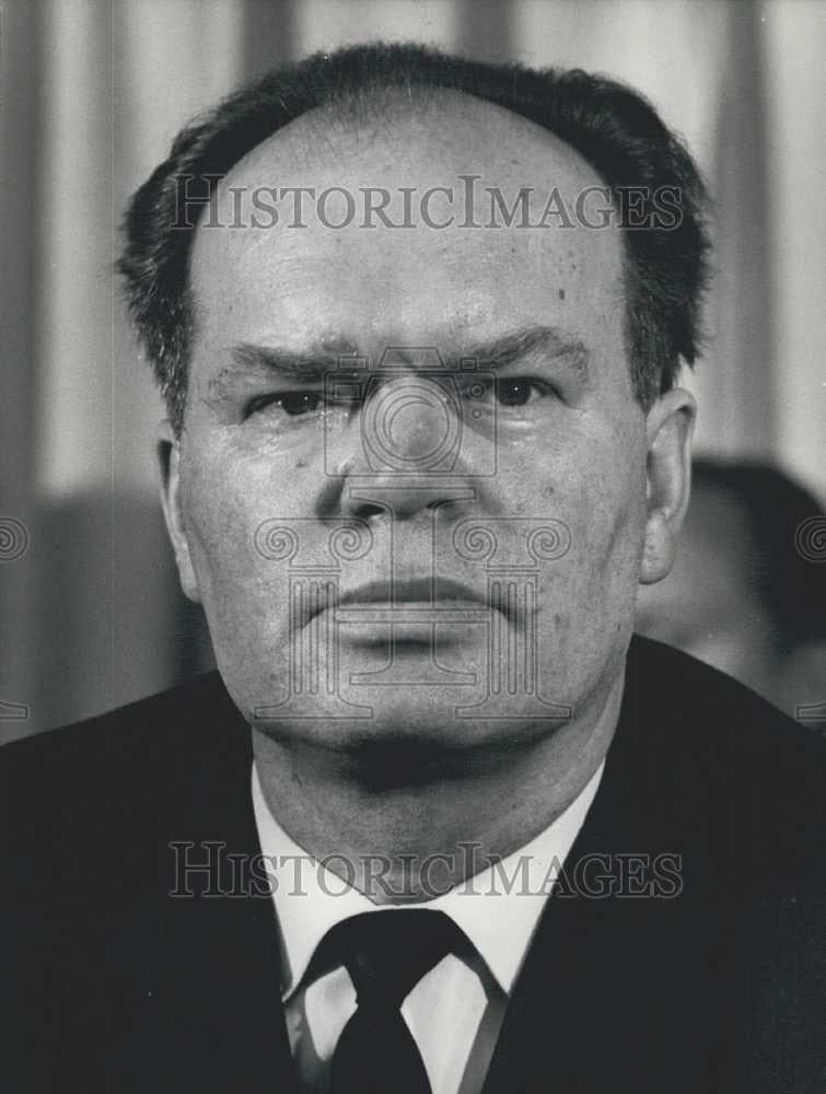 1968 Press Photo Vice President Soviet Academy Sciences Milliansciov - Historic Images