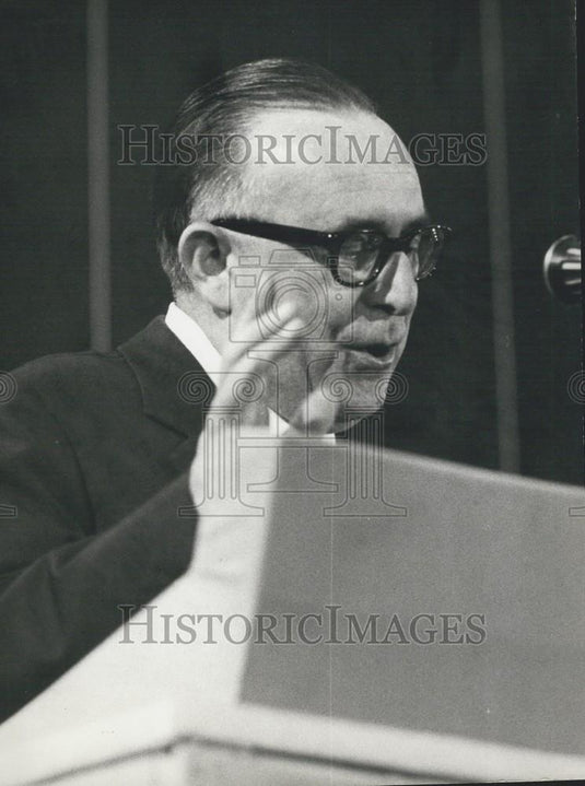 1964 Press Photo  IX International Meeting of Italian Democratic Party - Historic Images