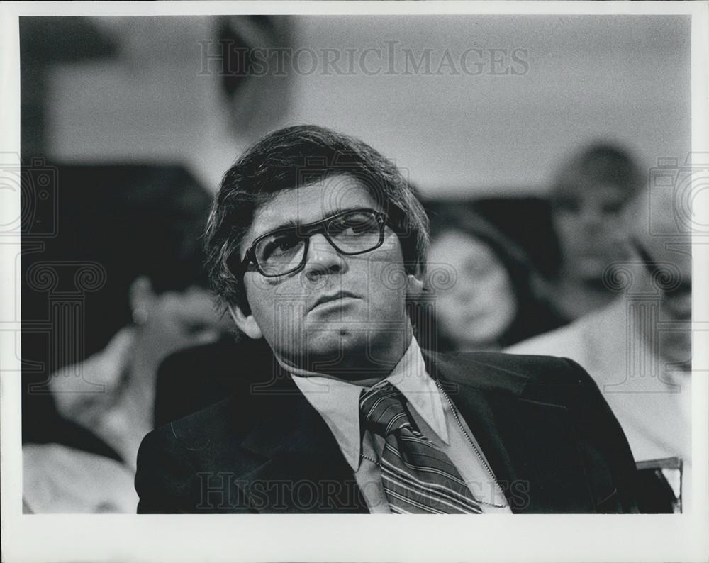 1975 Press Photo CIA Director Lawyer Mitchell Rogovim - Historic Images