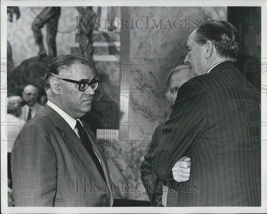 1979 Press Photo Governor, Hong Kong, Murray Maclehose, Kurt Wasdheim - Historic Images