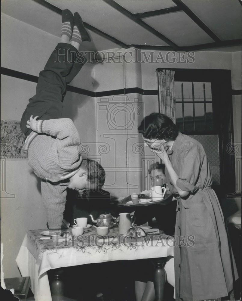 Press Photo Young John, the wonder boy from Denmark - Historic Images