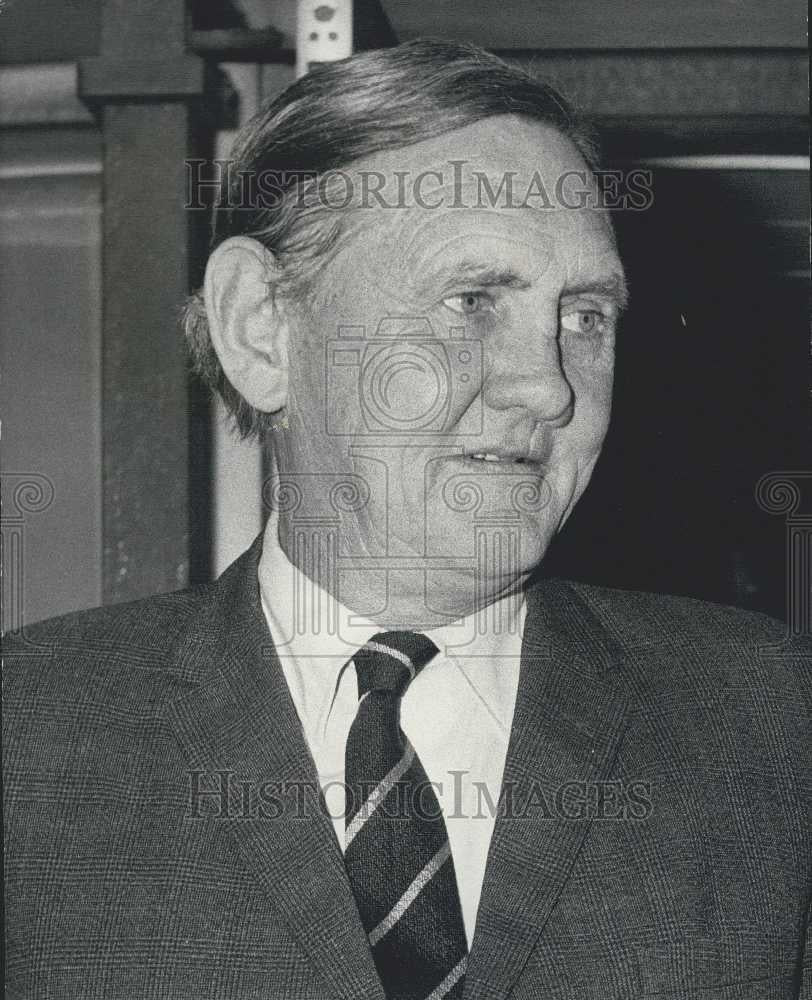 1971 Press Photo Australian Defence Minister John Gorton Arrives in London - Historic Images