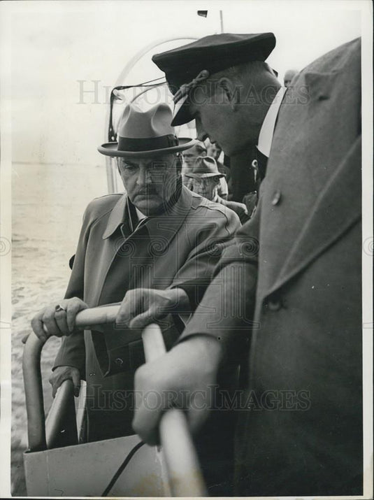 Press Photo German Federal Minister for the Interior Dr Lehr - Historic Images
