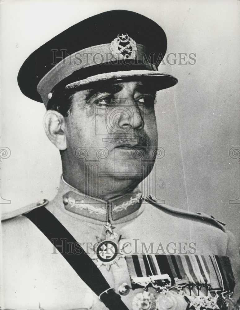 1969 Press Photo Pakistan General Chief of Staff Yahya Khan - Historic Images