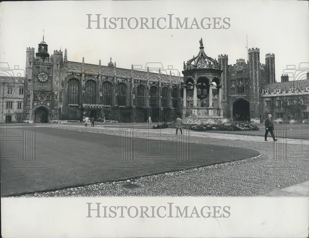 1967 Press Photo Trinity College Cambridge England - Historic Images