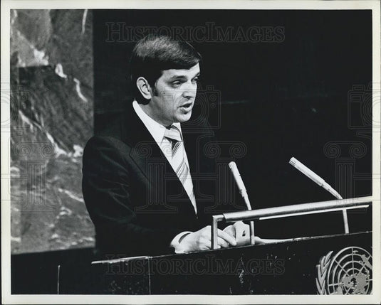 Press Photo Paavo Varyrynen Ã¢ Foreign Minister of Finland, UN Disarmament - Historic Images