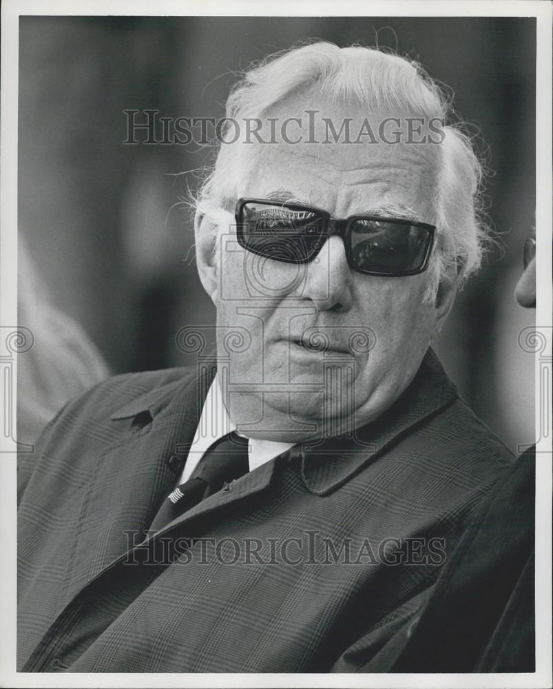 Press Photo U.S. Chief Justice Burger - Historic Images