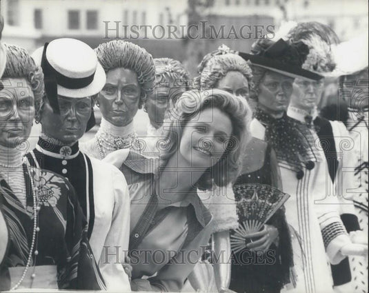 1974 Press Photo Lee Remick At Thames Television House - Historic Images