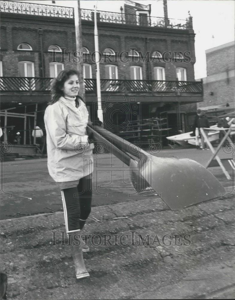 1980 Press Photo Susan Brown Could Become The First Women In The Oxford - Historic Images